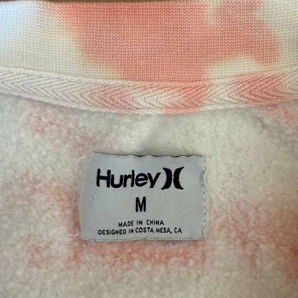 HURLEY All Over Tie Dye Sweatshirt size medium - Picture 7 of 9